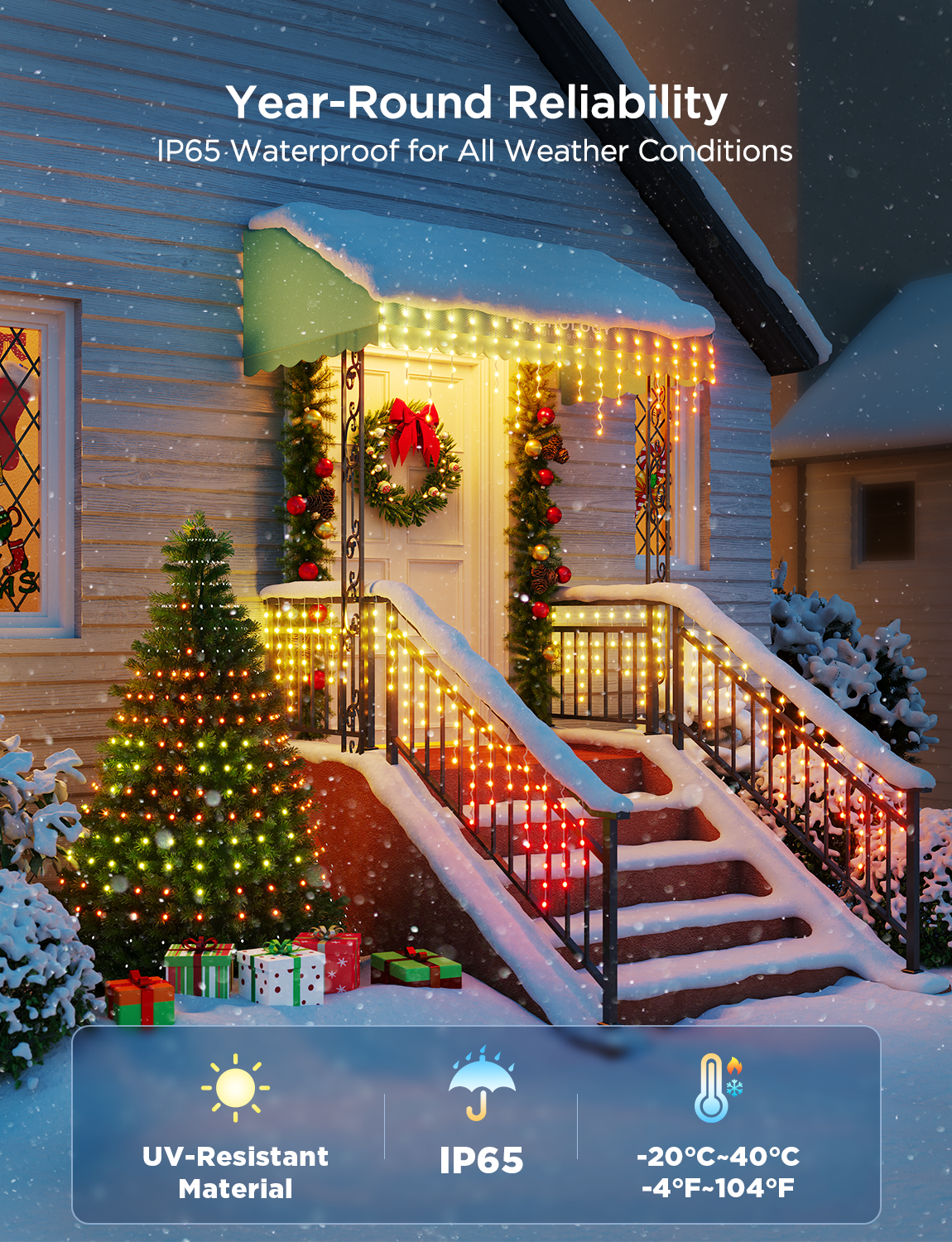 Govee Icicle Lights - 10M