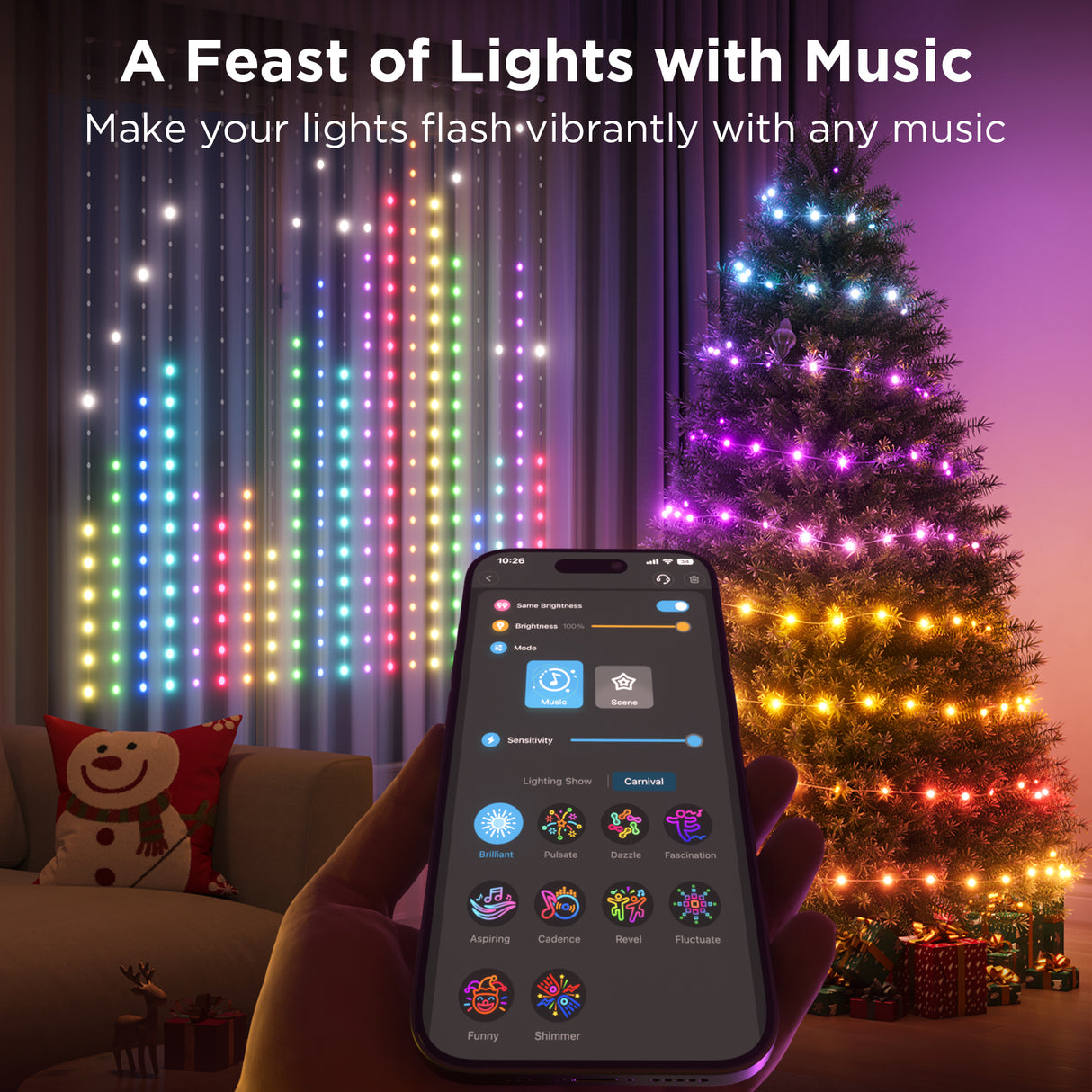 Govee Curtain Light Netflix Edition (1.5m x 1.5m)