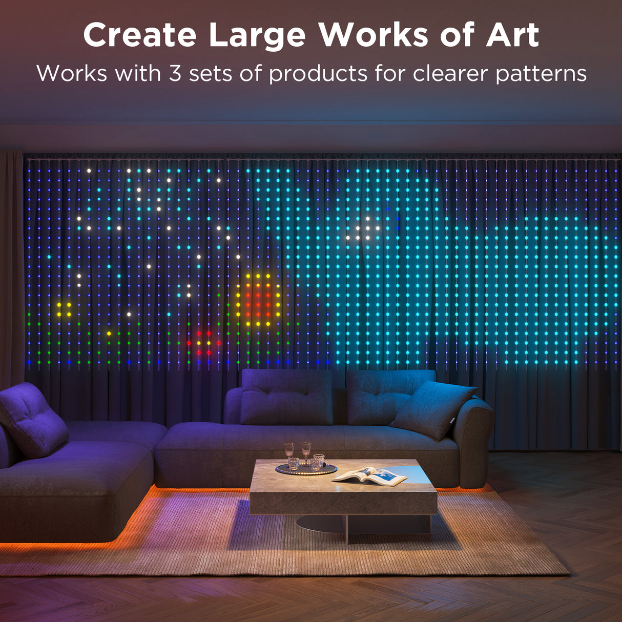 Govee Curtain Light Netflix Edition (1.5m x 1.5m)