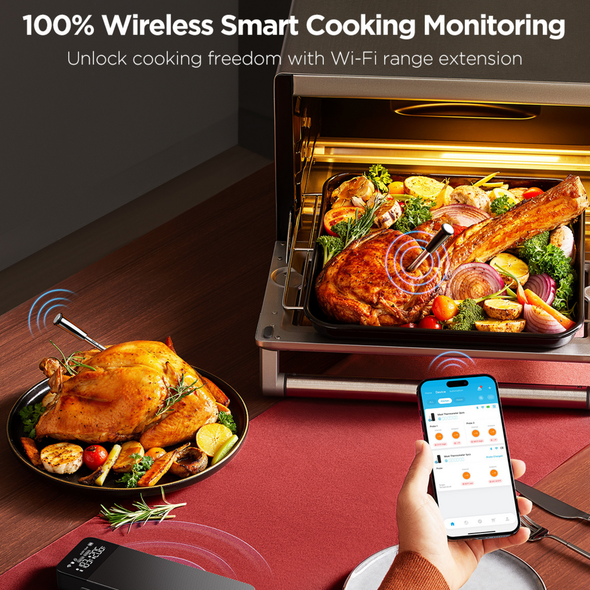 Govee Smart Wireless Meat Thermometer (2-Probe)