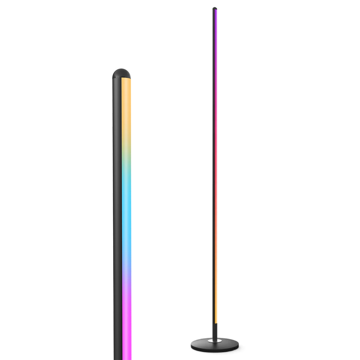 Govee RGBICW Smart Corner Floor Lamp (1.3m High) - Smart LED Light