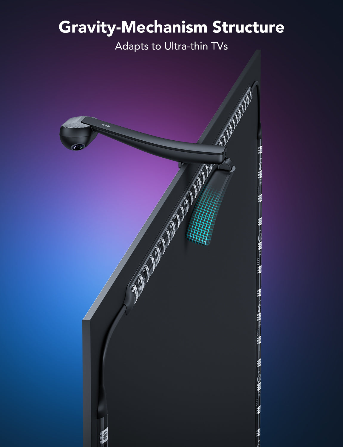 Govee DreamView T2 TV Backlight - Colour Sense Cam & LED Strip (55~65 / 75~85 inch)