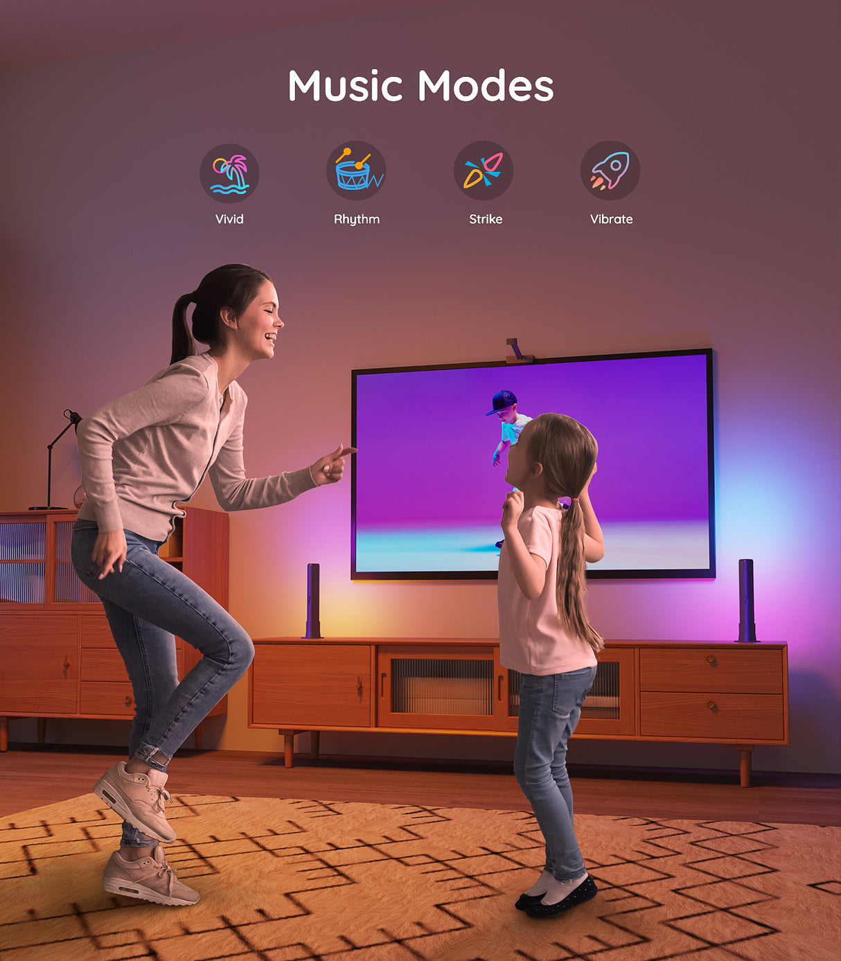 Govee DreamView P1 Flow Pro Light Bars - Smart LED Light Bars for Monitor