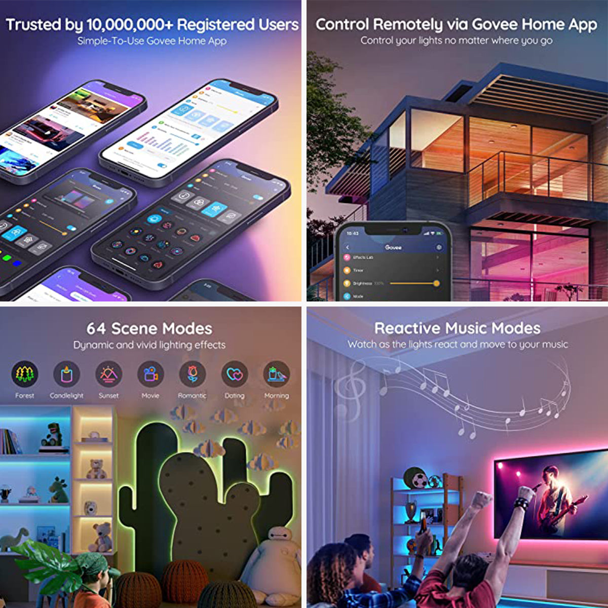 Govee LED Strip 5m Long Alexa Smart RGB WiFi LED Strip - UNBOXED DEAL