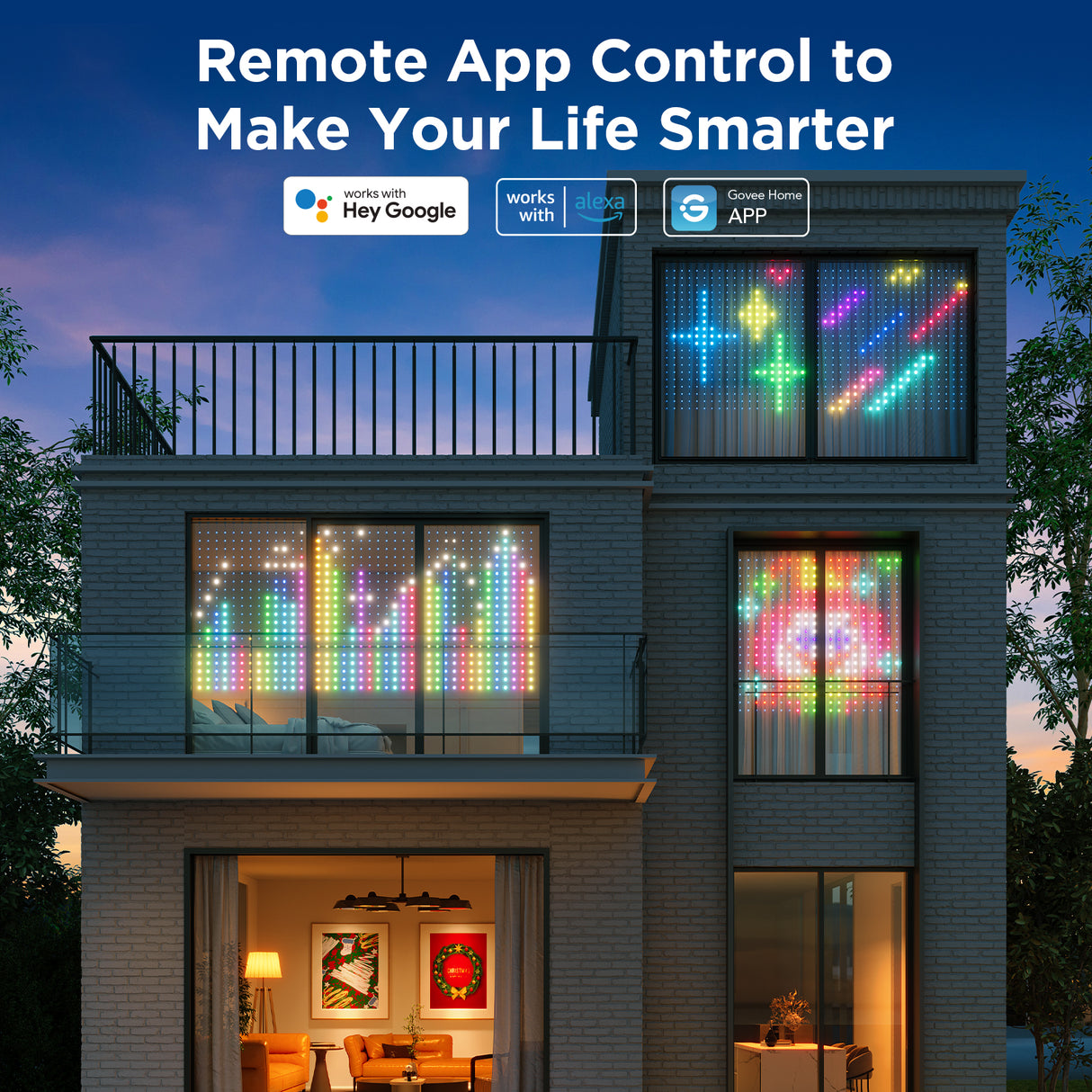 Govee Curtain Light Netflix Edition (1.5m x 1.5m)