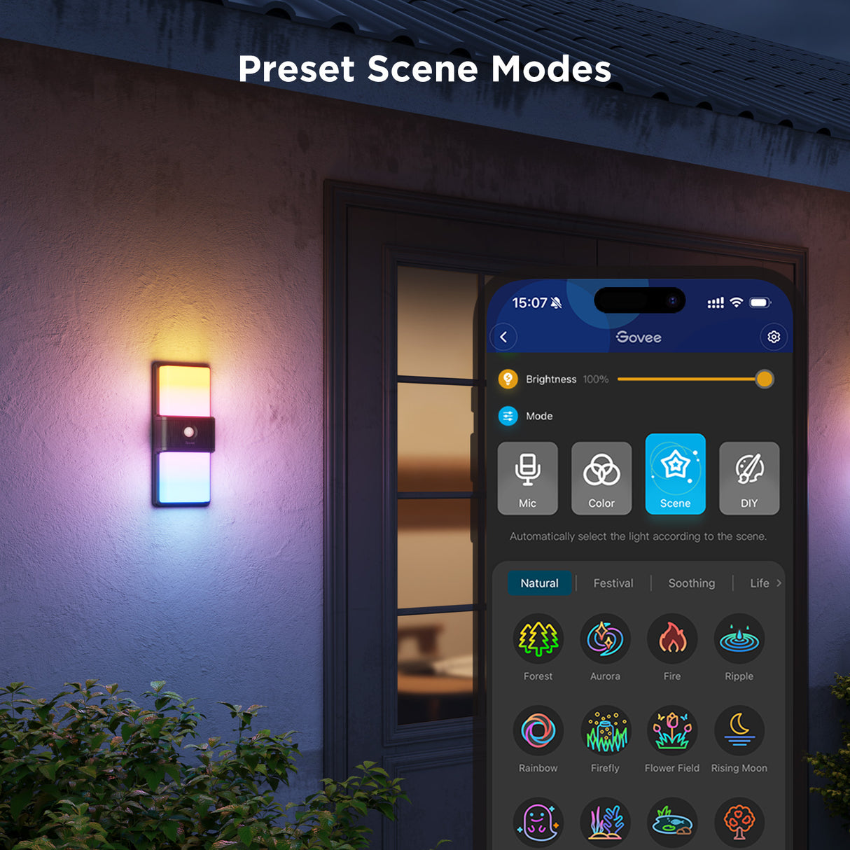 Govee Smart Outdoor Wall light