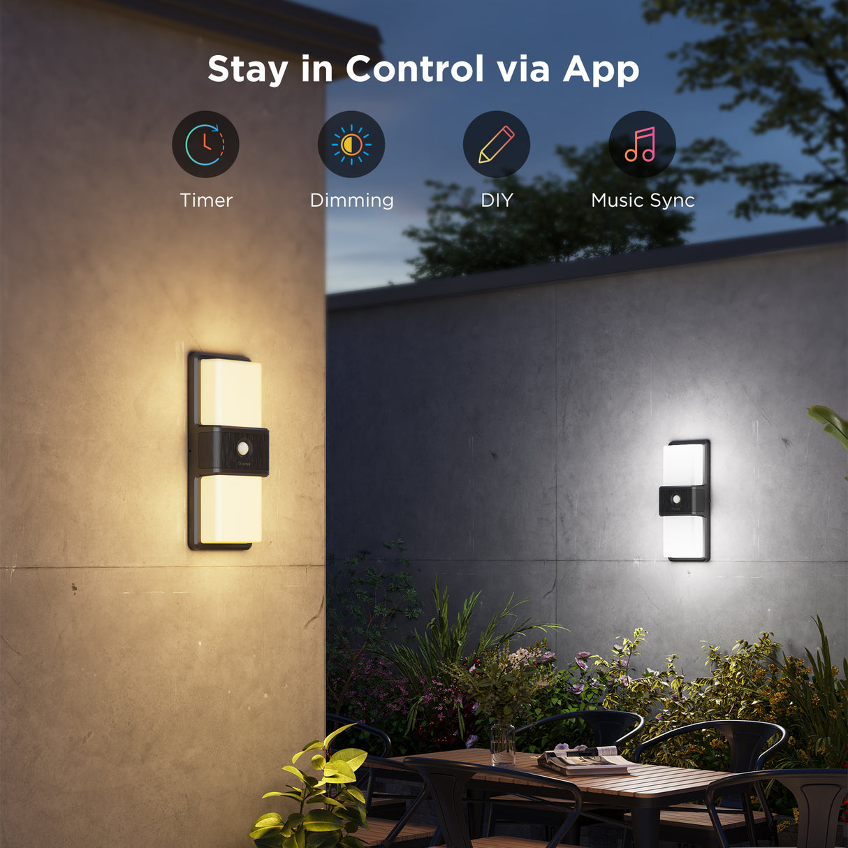 Govee Smart Outdoor Wall light