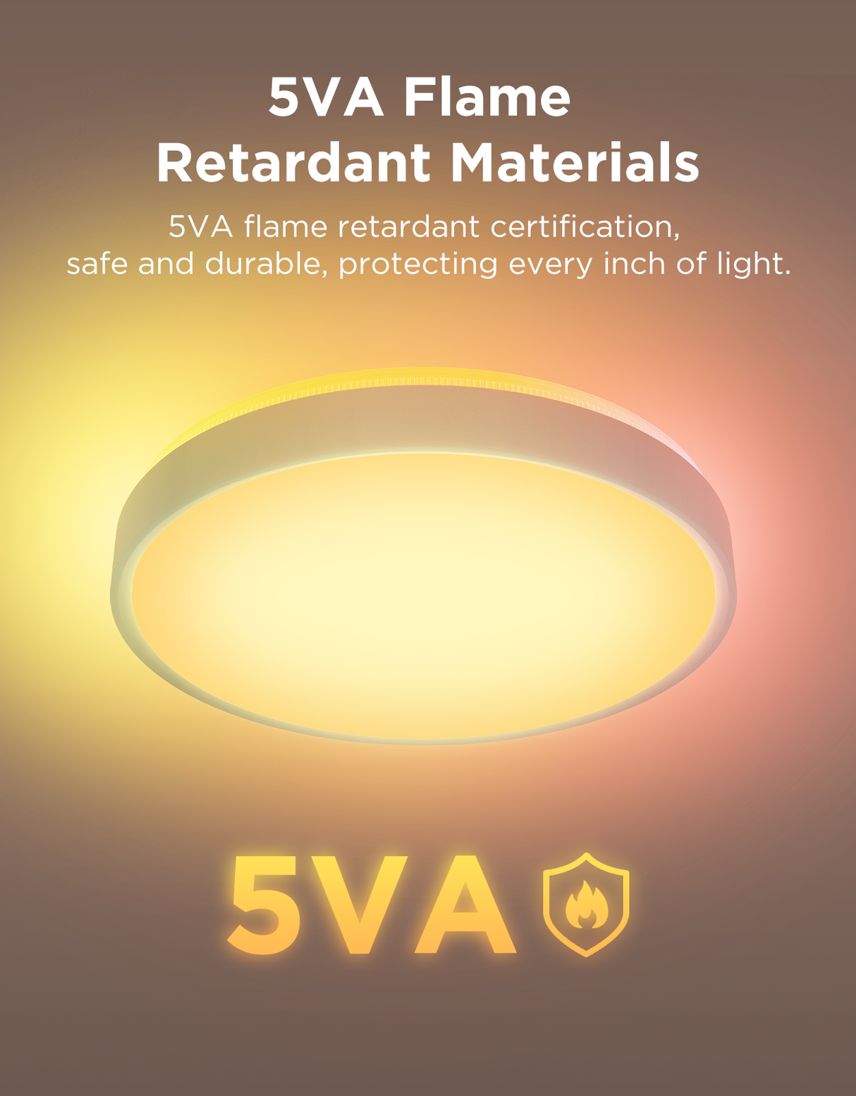 Govee 15-Inch RGBICWW Smart Ceiling Light Pro