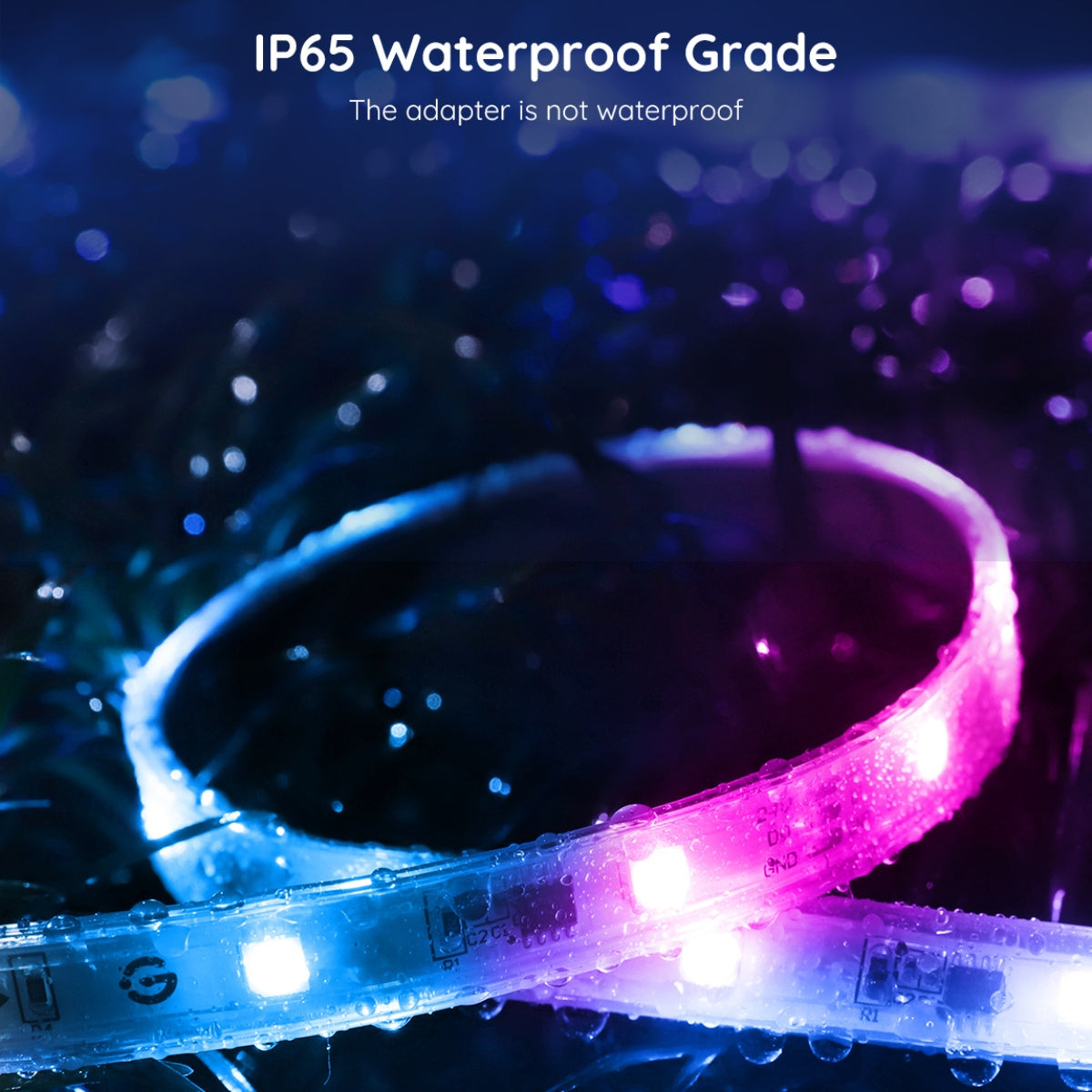 Govee Phantasy Outdoor Weather-proof Smart LED RGBIC Strip Lights (10m)