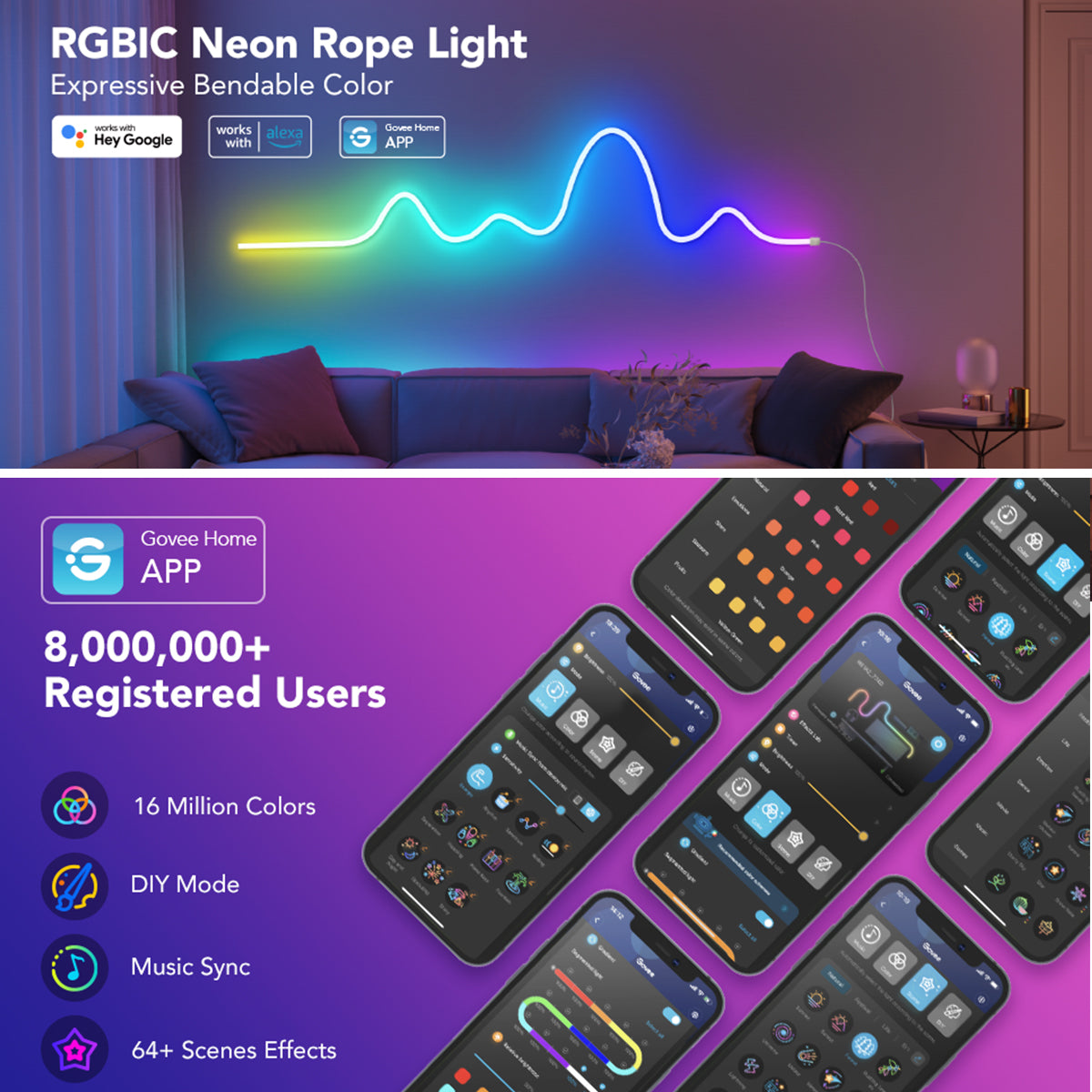 Govee Neon LED Strip Light