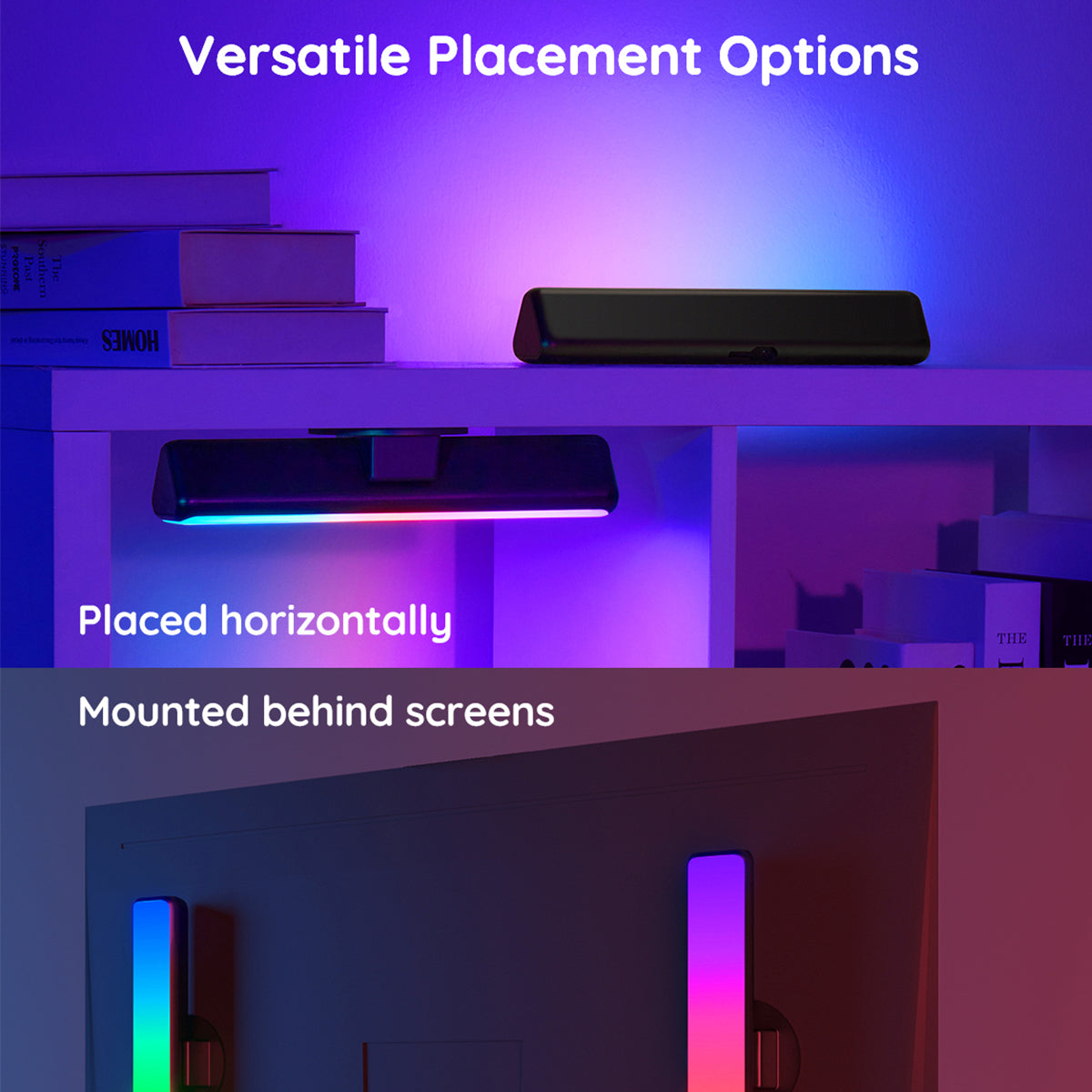 Govee RGBICWW WiFi + Bluetooth Flow Plus Light Bars - Smart LED Light Bars UNBOXED DEAL