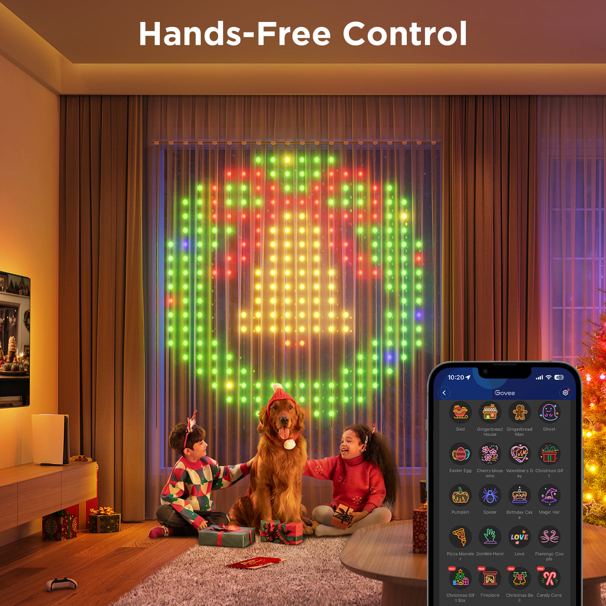 Govee Curtain Light Netflix Edition (1.5m x 1.5m)