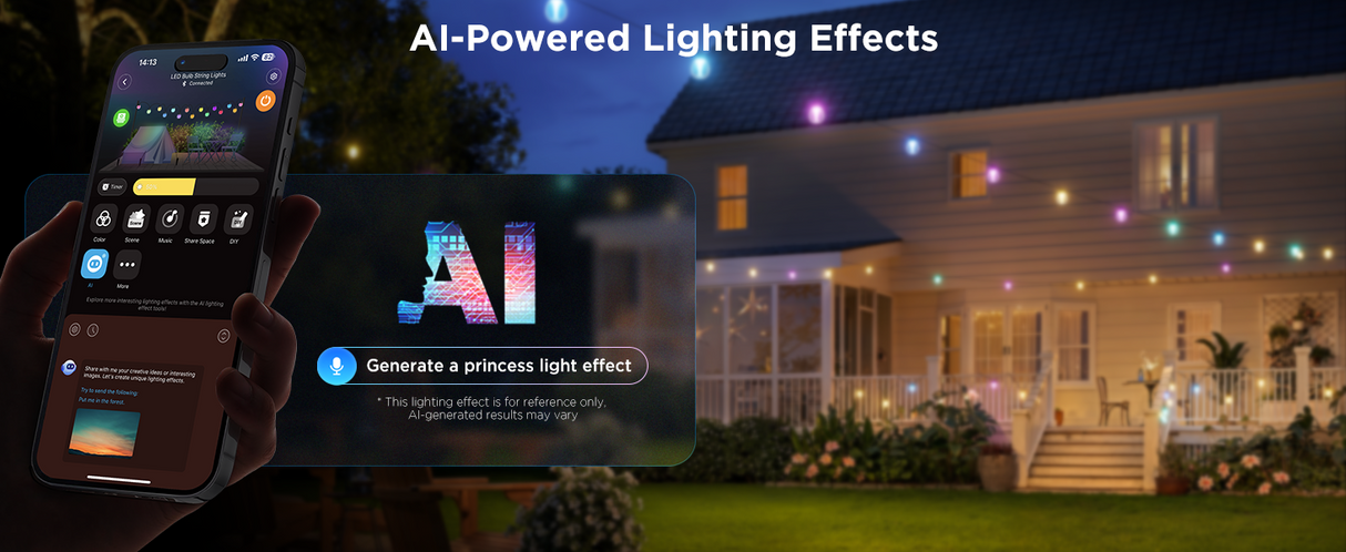 Govee RGBICW Outdoor String Lights