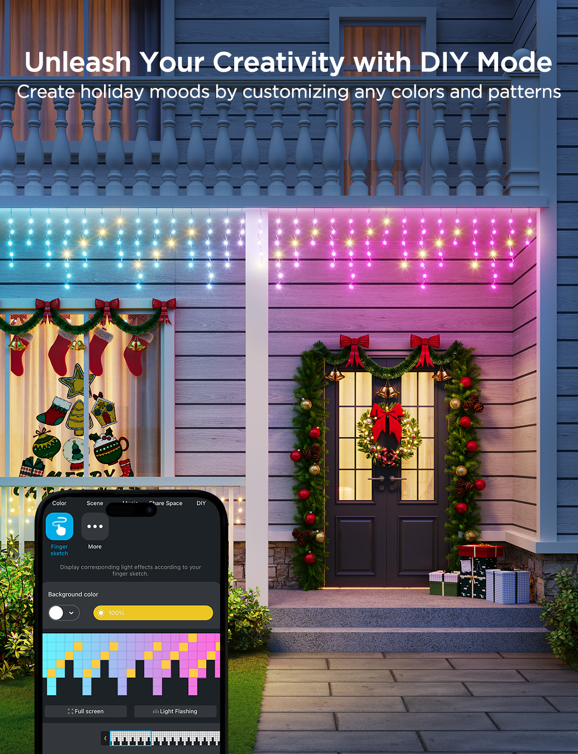 Govee Icicle Lights - 10M