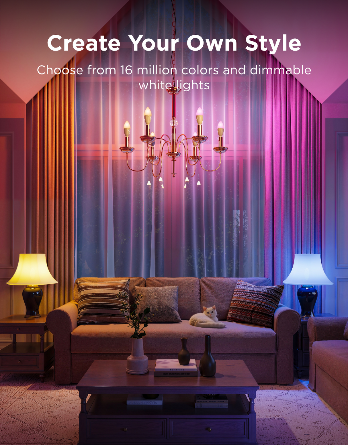 Govee Smart E14 Dimmable LED Light Bulbs