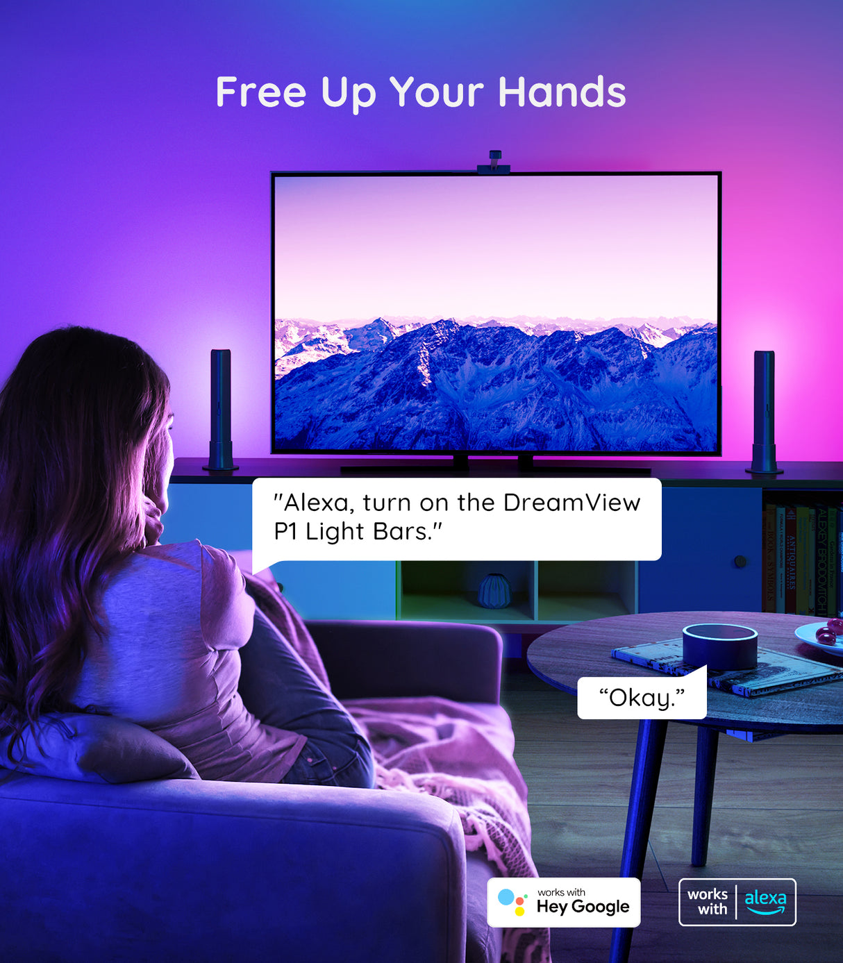 Govee DreamView P1 Flow Pro Light Bars - Smart LED Light Bars for Monitor