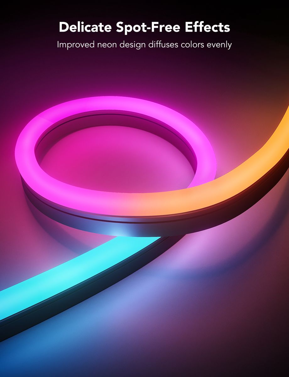 Govee RGBIC Outdoor Neon Strip Lights - 10M