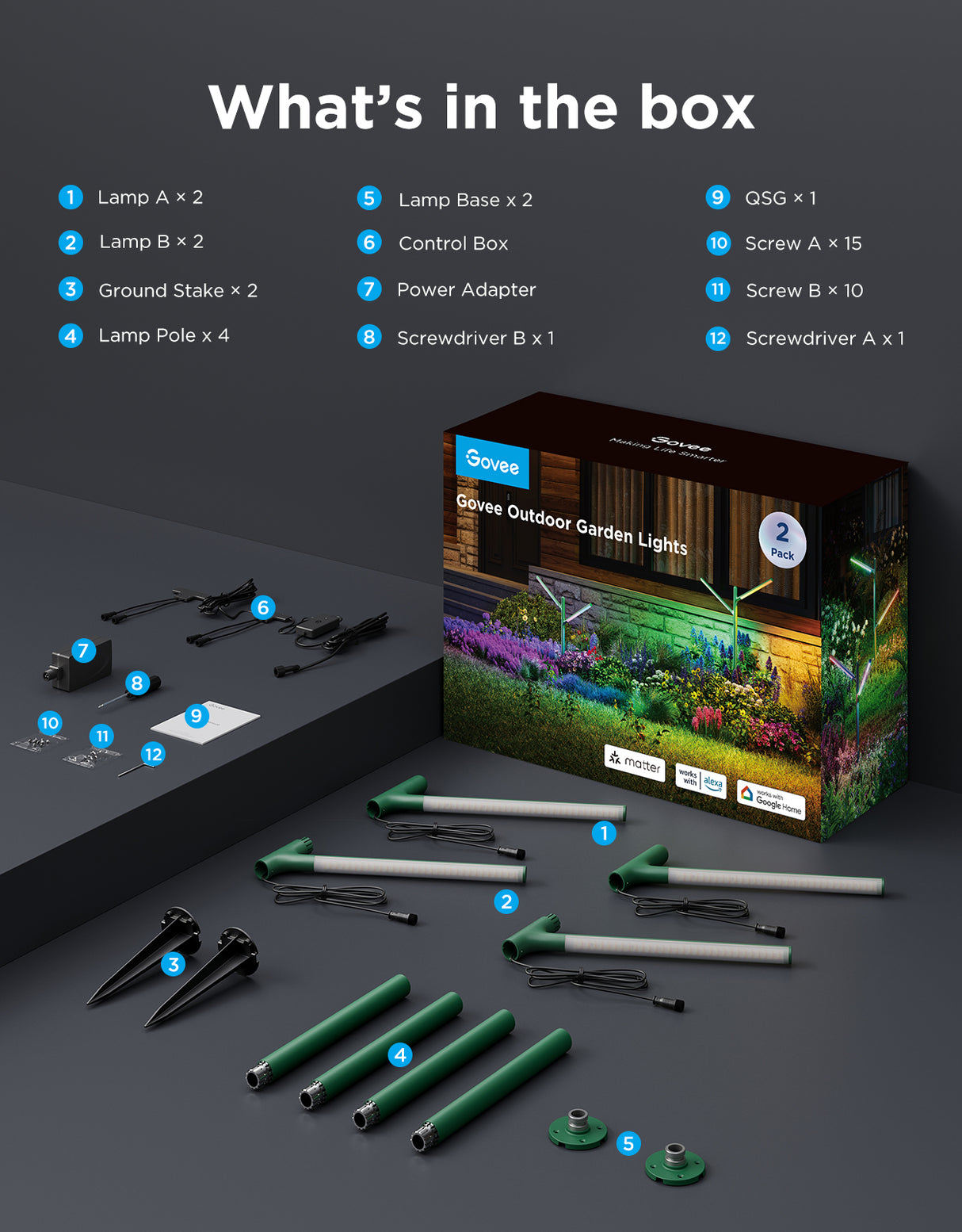 Govee Outdoor Garden Lights