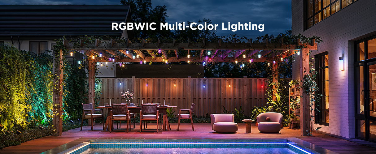 Govee RGBICW Outdoor String Lights