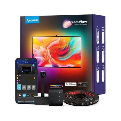 Govee DreamView T1 TV Backlight - Colour Sense Cam & LED Strip - UNBOXED DEAL