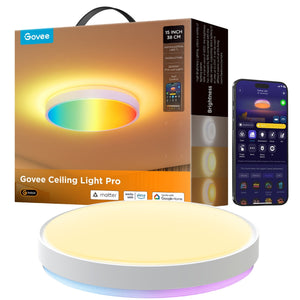 Govee 15-Inch RGBICWW Smart Ceiling Light Pro