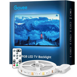 Govee Bluetooth RGB LED Backlight Strip for TVs (TV Sizes of 46-60 Inches)