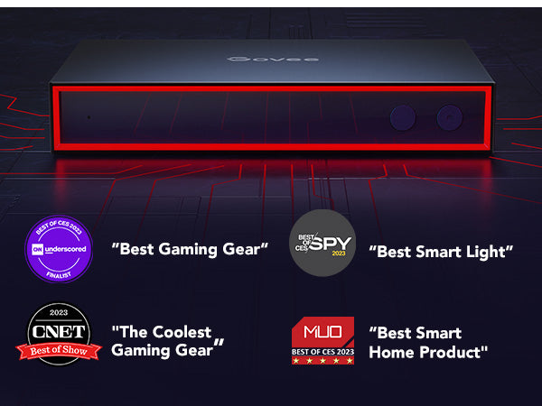 Govee AI Gaming Sync Box with Gaming Light Bars & Smart LED Light Strips