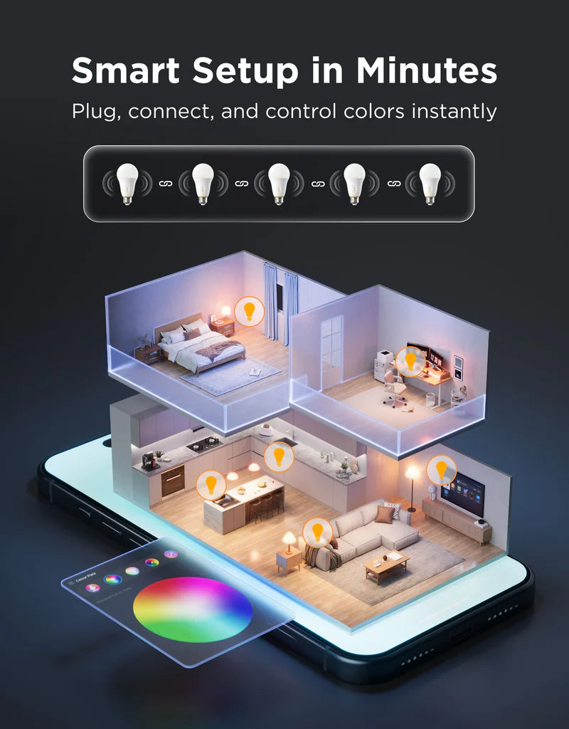 Govee RGBWW Smart LED Bulb (1 Pack) E27
