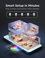 Govee RGBWW Smart LED Bulb (1 Pack) E27