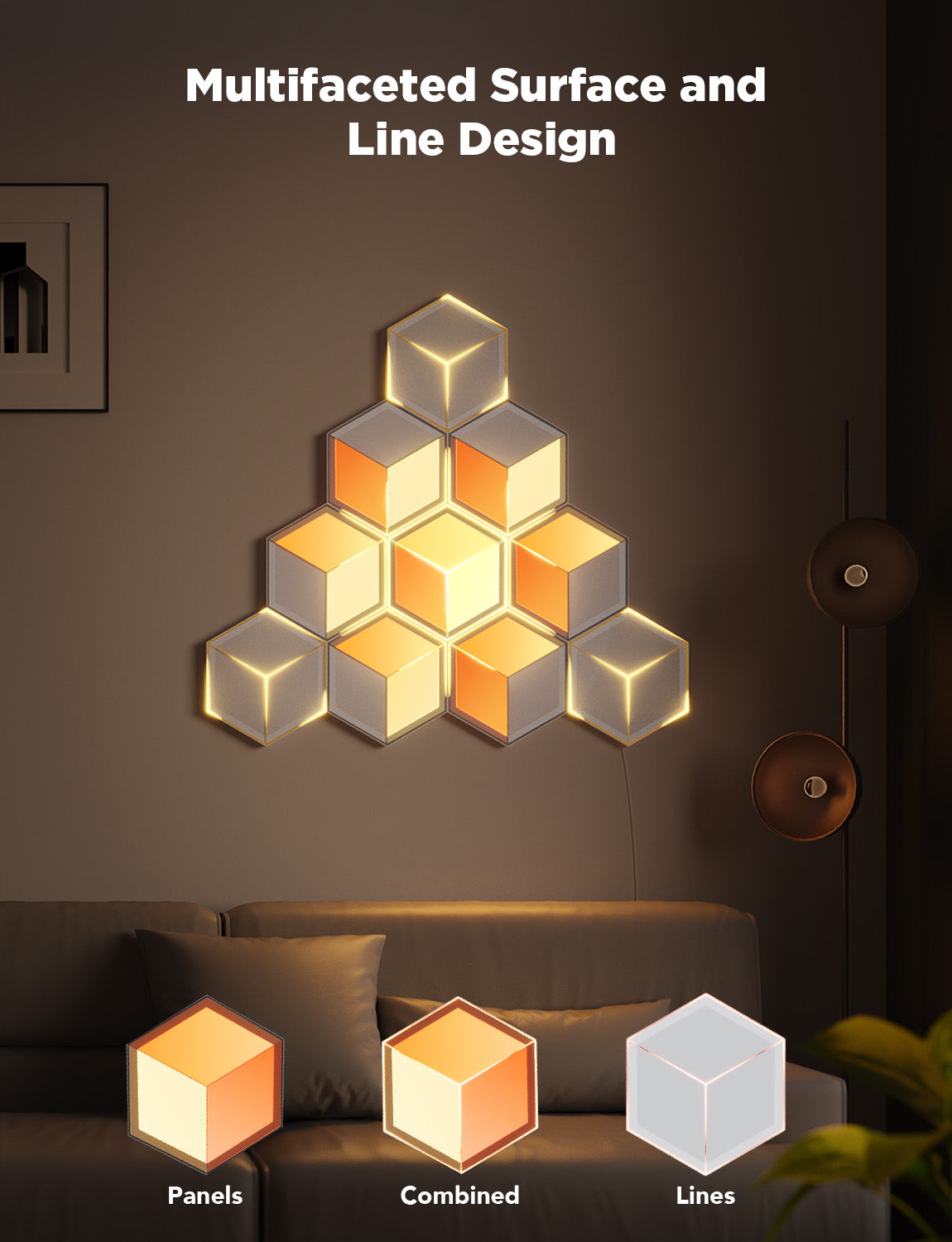 Govee Glide Hexagon Light Panels Ultra - 7 Pack – Govee South Africa