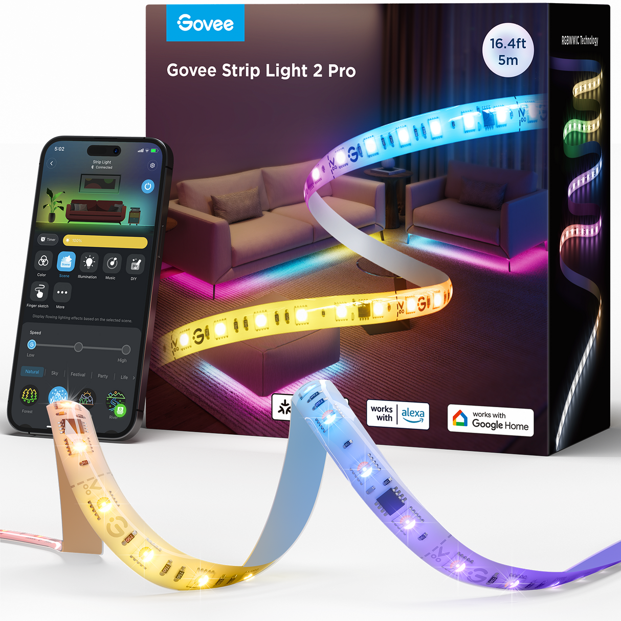 Govee Strip Light 2 Pro - 5M