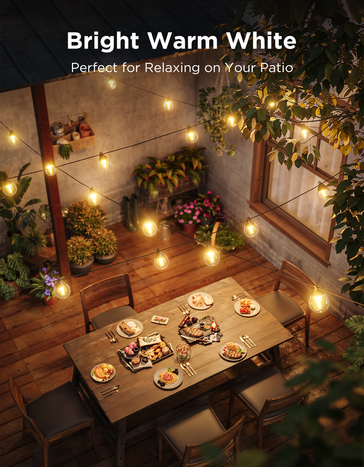 Govee RGBICW Outdoor String Lights