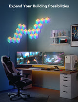 Govee Glide Hexa Pro 3D LED Light Panels (10PCS) - Smart Gaming & Ambiance
