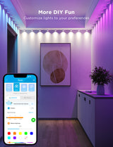 Govee RGBIC String Downlights - Smart RGBIC Ambient Wall/Ceiling Light