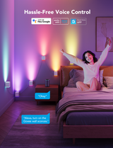 Govee RGBIC Cube Wall Sconces (6 PCS) - Smart Wall Mounted Down/Spot Lights