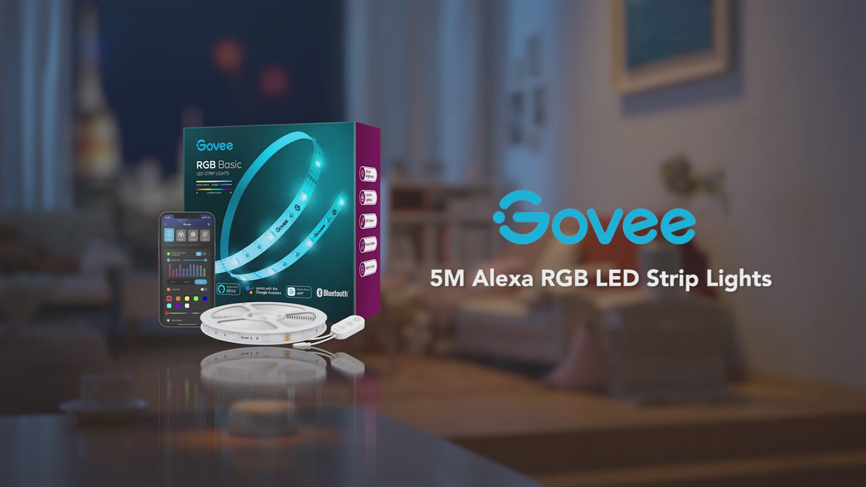Govee - Wi-Fi RGB Smart LED strip 5m