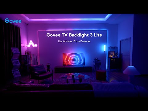 Govee Envisual TV LED Backlight T2 with Dual Cameras, 11.8ft RGBIC Wi-Fi  LED Strip Lights for 55-65 inch TVs, Double Strip Light Beads, Adapts to