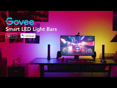 Govee DreamView P1 Flow Pro Light Bars - Smart LED Light Bars for Monitor